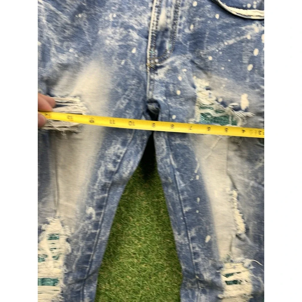 M1967 MAKOBI Jeans Mens 30x32 Noah Distressed y2k Grunge Punk Skater 2000s
